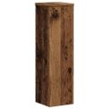 vidaXL Stojany na rastliny 2 ks staré drevo 17x17x60 cm kompoz. drevo
