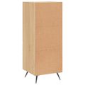 vidaXL Komoda dub sonoma 34,5x34x90 cm spracované drevo