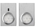 Sada LED svietidiel pod skrinku ADVITI AD-OM-6207L4, 2,5 W 180lm 4000K, 2ks, INOX strieborná Sada LED svítidel pod skříňku ADVITI AD-OM-6207L4, 2,5W 180lm 4000K, 2ks,  INOX stříbrná