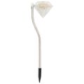 vidaXL Solárne záhradné LED svetlá 6 ks 9x7,8x29,5 cm