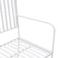vidaXL Záhradná lavička 2 -Seater 103,5 x 51,5 x 90 cm Oceľ