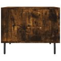 vidaXL Konferenčné stolíky 2 ks dymový dub 50x50x40cm kompozitné drevo