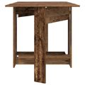 vidaXL Jedálenský stôl 138 x 70 x 73,5 cm Kompozitné drevo Staré drevo
