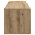 vidaXL Nástenná TV skrinka 98 x 31 x 30 cm Dub artisan