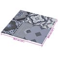 vidaXL Samo-lepiace podlahové dosky Farebný vzor 30,5 x 30,5 cm 20 ks