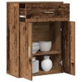 vidaXL Servírovacia skriňa Staré drevo 60 x 30 x 84 cm