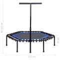 vidaXL Fitness trampolína s rukoväťou 122 cm