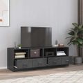 vidaXL TV skrinky 2 ks antracitové 67x39x44 cm oceľ