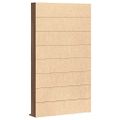 vidaXL CD skrinka hnedý dub 102x23x177,5 cm spracované drevo
