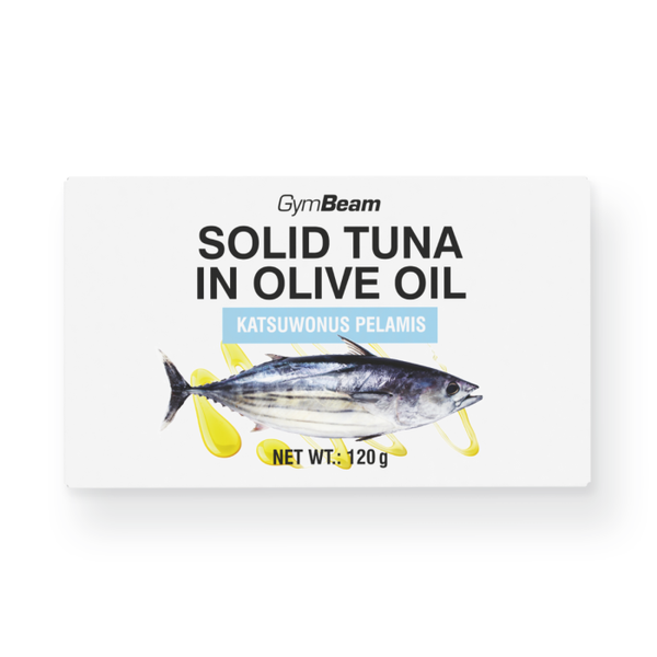 Tuniak v olivovom oleji - GymBeam, 120 g