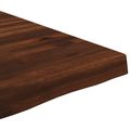 vidaXL Obdĺžnikový stôl 60 x 60 x 3,5 cm Štvorcový Tmavohnedá