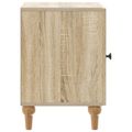 vidaXL Nočný stolík Dub sonoma 43 x 34,5 x 50 cm Kompozitné drevo
