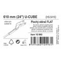 Stierač FLAT BULK (U-CUBE) 24"/610 mm
