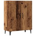 vidaXL Komoda sivý staré drevo 70x34x90 cm spracované drevo