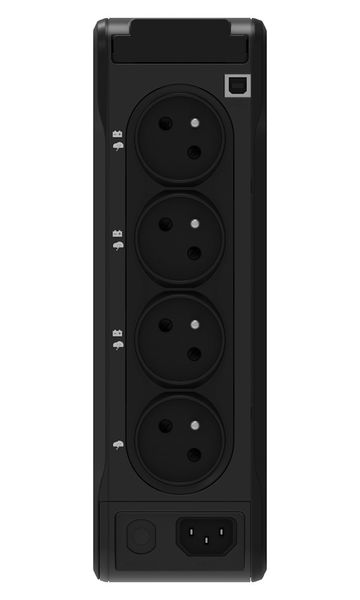Eaton UPS1/1fáze,900VA - 3P Ellipse 900 USB FR Záložní zdroj, 900VA, 540W, 1/1 fáze, tower, 3+1 (FR), USB, cerný