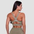 Bežecká športová podprsenka Pulse Vetiver - GymBeam, veľkosť L