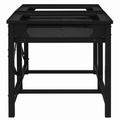 vidaXL Pedestal na práčku 2 pcs Čierny 120 x 56 x 52 cm Oceľ