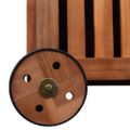 vidaXL Záhradný úložný box 118x52x58 cm, drevo