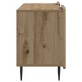 vidaXL TV skrinka 102 x 34,5 x 52 cm Dub artisan Kompozitné drevo