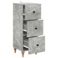 vidaXL Zásuvkový kabinet 33 x 34,5 x 90 cm Kompozitné drevo