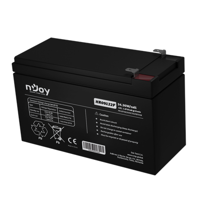 nJoy - batéria HR09122F 12V/9Ah, F2 (T2)