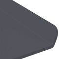 vidaXL Závesná polica 3 ks Antracit 40 x 9 x 2,5 cm Oceľ