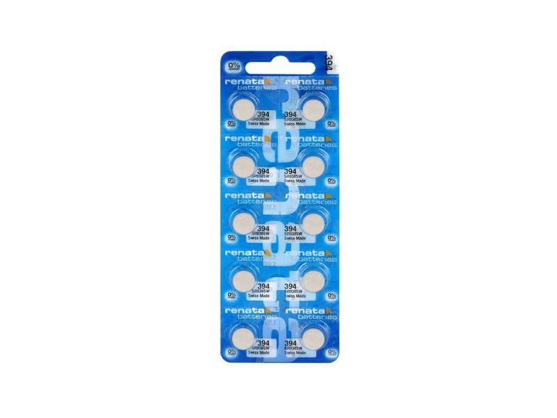 Renata 394 gombíková batéria 1,55V 84mAh 9,5x3x6mm 10ks 785618368833