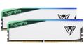 PATRIOT VIPER ELITE 5 WHITE RGB 96GB DDR5 6000MHz / DIMM / CL42 / Kit 2x 48GB Operacní pamet, DDR5, 96GB (2× 48GB kit), 6000MHz, CL42, 1,35V, s chladicem, bílá