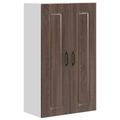 vidaXL Dvierka na umývačku Kalmar Hnedý dub 60 x 31 x 100 cm