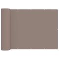 vidaXL Záclona na balkónové súkromie 150 x 800 cm Textil s PU povlakom