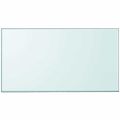 vidaXL Stolová doska z tvrdeného skla, obdĺžniková, 1200x650 mm