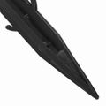 vidaXL Zemné kolíky 100 ks Čierna Ø3 x 11 cm Plast