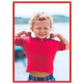 vidaXL Fotorámiky na stenu alebo stôl 5 ks červené 70x90 cm MDF