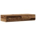vidaXL Zásuvky pod posteľ Staré drevo 100 x 36,5 x 16,5 cm