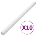 vidaXL Káblový rozvod 33x33 mm 10 m PVC