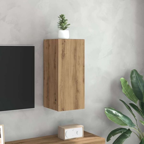 vidaXL TV skrinka dub artisan 30,5x30x60 cm kompozitné drevo