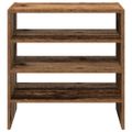 vidaXL Stojany na topánky 2 ks stohovateľné staré drevo 60x30x30,5 cm