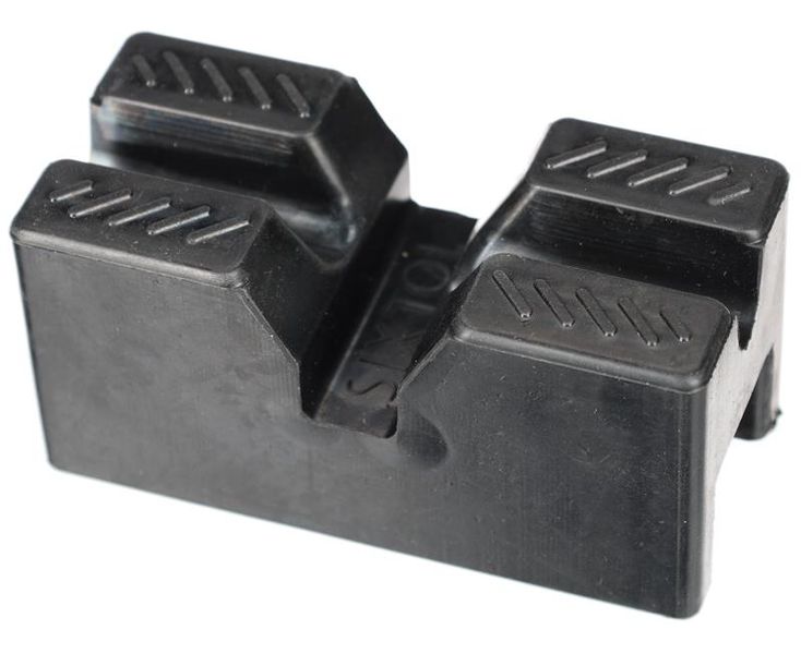 Gumová podložka pre podstavec pod auto MECHANIC CAR STAND PRO 6T, 102x47x50 mm SIXTOL