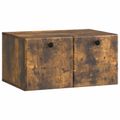 vidaXL Nástenná TV skrinka 59,5 x 41 x 30 cm Dymový dub