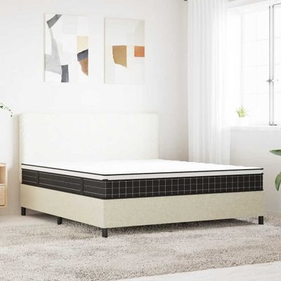 vidaXL Bonnell pružinový matrac stredne tvrdý 200x200 cm