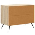 vidaXL Nočný stolík Dub sonoma 62 x 34,5 x 47,5 cm Kompozitné drevo