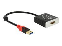 Externý video adaptér - USB 3.0 - HDMI - čierna