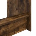 vidaXL Postelový stôl Dymový dub Kompozitné drevo 100 x 45 x 75 cm