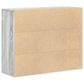 vidaXL Komoda sivý dub sonoma 88x30x70 cm spracované drevo