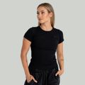 Dámske tričko Ribbed Black - STRIX, veľkosť M