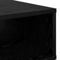 vidaXL Konferenčný stolík Čierny dub 80 x 46 x 35 cm Kompozitné drevo