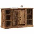 vidaXL Servírovacia skriňa Staré drevo 100 x 35,5 x 60 cm