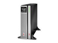 UPS (montáž do racku / externá) - AC 230 V - 2700 watt - 3000 VA - Ethernet 10/100, RS-232, USB - výstupné konektory: 8 - čierna