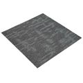 vidaXL Kobercová dlaždica Uhlová šedá 50 x 50 cm 4 ks PP a Bitúmen