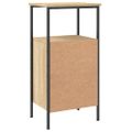 vidaXL Nočné stolíky 2 ks dub sonoma 41x31x80 cm kompozitné drevo